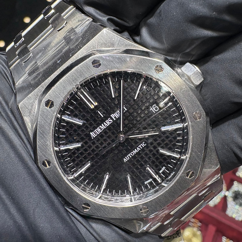 Audemars Piguet Royal Oak 42mm | Stainless Steel | "Black Stick" | 15400ST