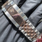 Rolex DateJust 41mm | Two Tone Everose Gold | Chocolate Stick Dial | 126331