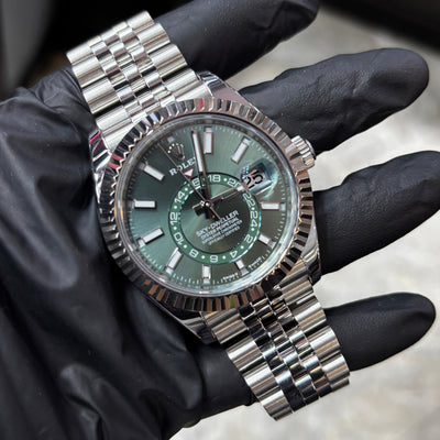 2024 Rolex Sky-Dweller 42mm | Oystersteel | Green Dial | 336934