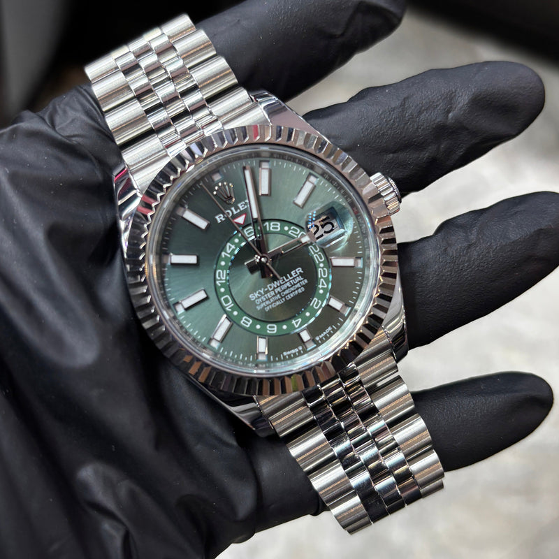 2024 Rolex Sky-Dweller 42mm | Oystersteel | Green Dial | 336934