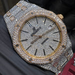 Audemars Piguet Royal Oak | Two Tone | Fully Iced Out