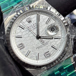 2026 Rolex Land-Dweller 40mm | Oystersteel / 18K White Gold | White Honeycomb Dial | 127334