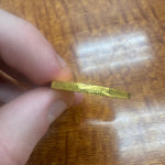 Ashkenazi Clipped 1 Oz Gold Coin 70989 [SOLD OUT]