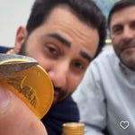 Ashkenazi Clipped 1 Oz Gold Coin 70989 [SOLD OUT]