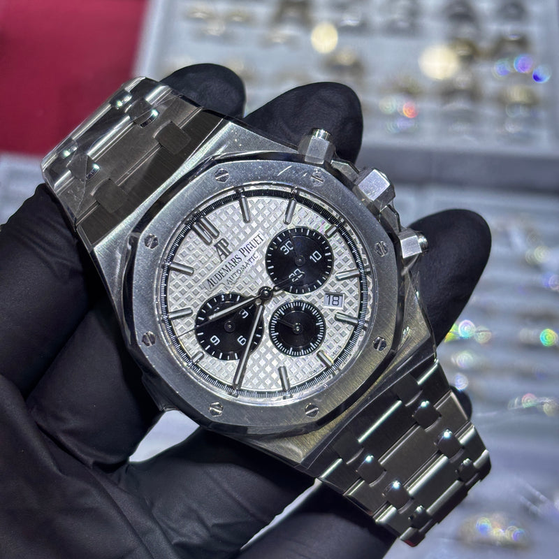 Audemars Piguet Royal Oak Chronograph 41mm | Stainless Steel | Silver Panda Dial | REF: 26331ST 71586