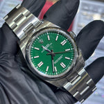 2022 Rolex Oyster Perpetual 41mm | Oystersteel | Green Dial | REF: 124300