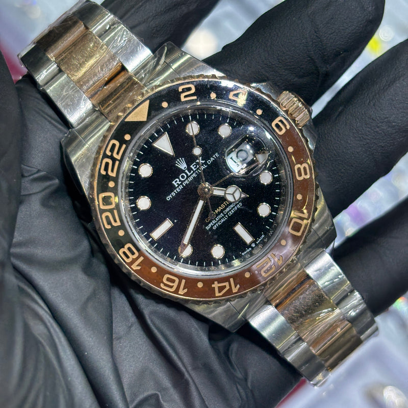 2024 Rolex GMT-Master II 40mm | Two Tone Everose Gold | "Root Beer" | REF: 126711CHNR 71587