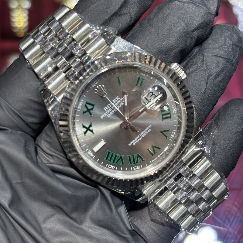 2023 Rolex DateJust 41mm | Oystersteel | "Wimbledon" | REF: 126334