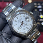 2013 Rolex Datejust 41mm | Oystersteel | White Stick Dial