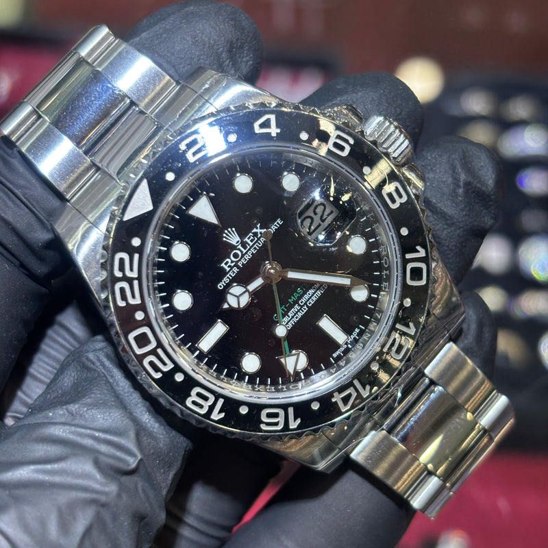 2015 Rolex GMT-Master II 40mm | Oystersteel | Black Dial