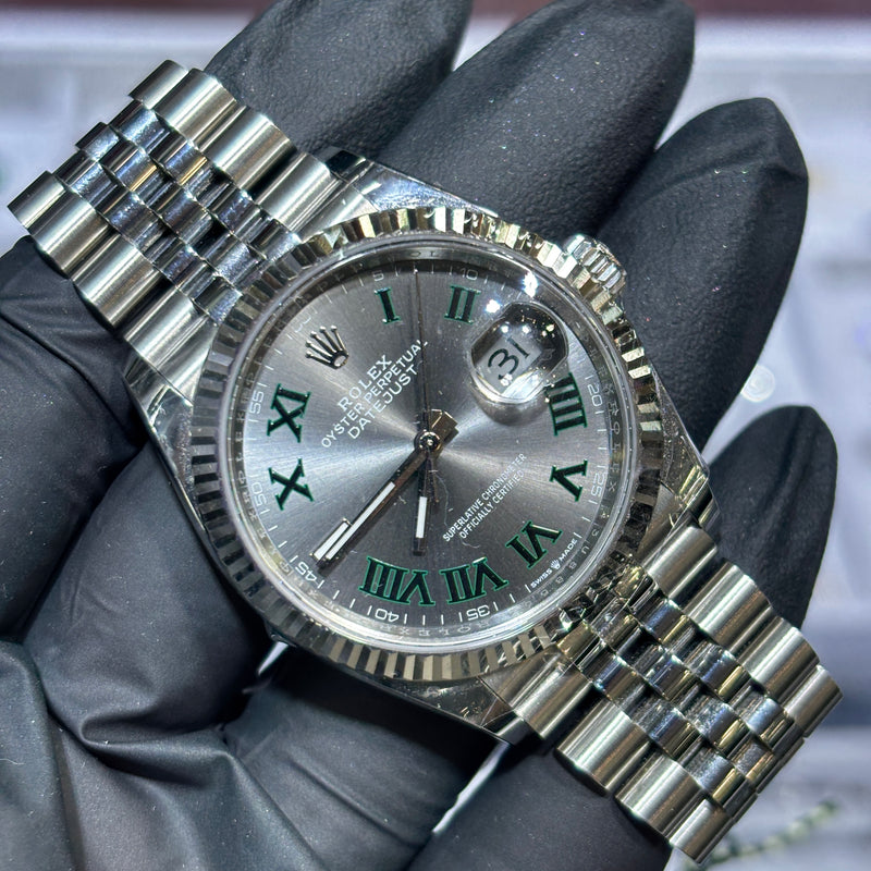 2025 Rolex Datejust 36mm | Oystersteel | "Wimbledon" Dial