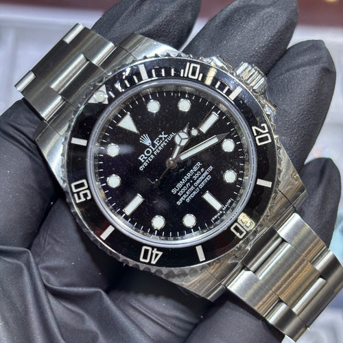 2017 Rolex Submariner No Date 40mm | Oystersteel | Black Dial