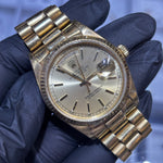 Rolex Day-Date | 18K Yellow Gold | 36mm | Champagne Stick Dial
