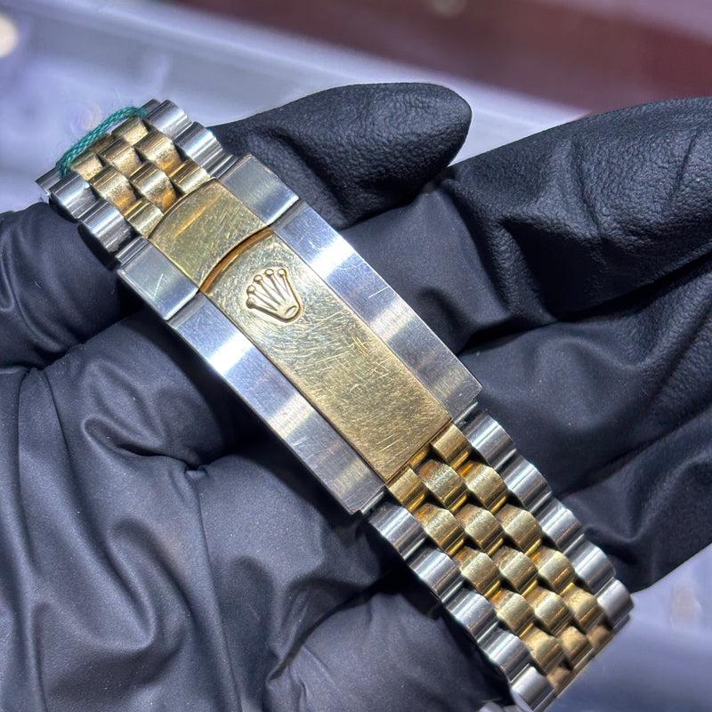 2018 Rolex Datejust 41mm | Two Tone Yellow Gold | Champagne Diamond Dial