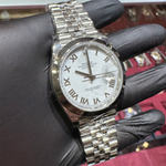 2020 Rolex DateJust 41mm | Oystersteel | White Roman Dial | 126300