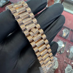 2024 Rolex Day-Date 40mm | 18K Everose Gold | Black Ombre Roman Dial | 228235