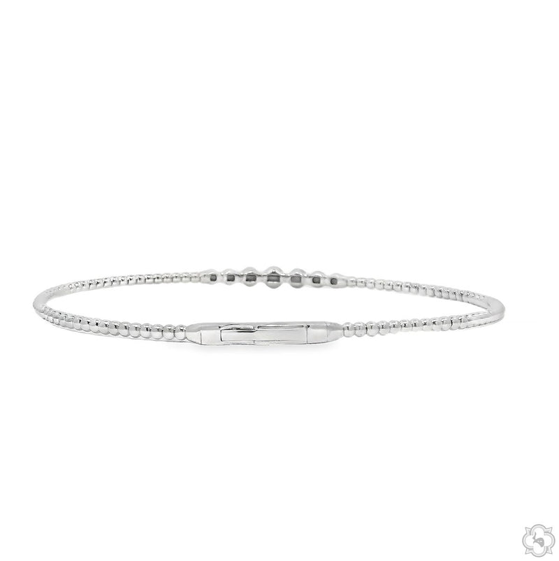 14K Gold Ice Flax Bracelet, photo 4 of 4