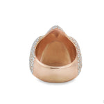 Iceberg Green Quartz Crystals Diamond Ring 70369 - Image 6