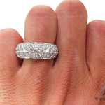 Mens 18k Iceberg Ring 4337 - Image 6