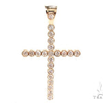 Iced Bezel Cross Crucifix 36377 - Image 1