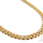 Iced Out Miami Cuban Link Chain 28 Inches 12mm   64100 - Image 2