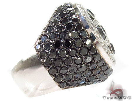Immortality Black Diamond Ring, 11 CT | TraxNYC