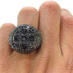 Immortality Black Diamond Ring 34988 - Image 7