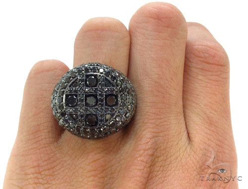 Immortality Black Diamond Ring 34988 - Image 7