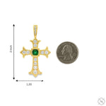 Imperial Emerald Cross Medium 70554 - Image 8