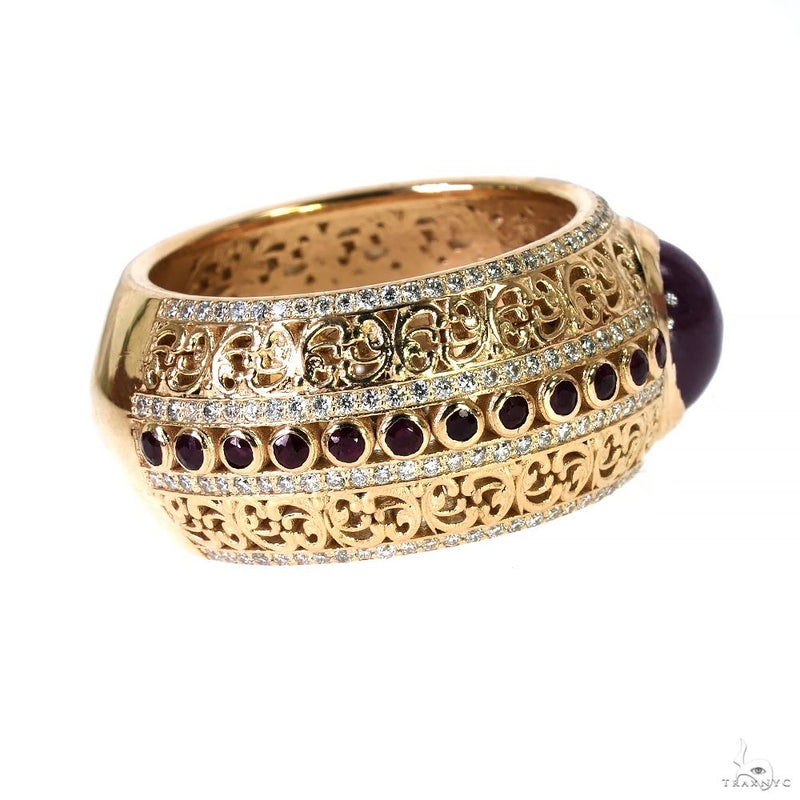 10K Gold Imperial Gleam Ruby Diamond Ring, photo 4 of 7