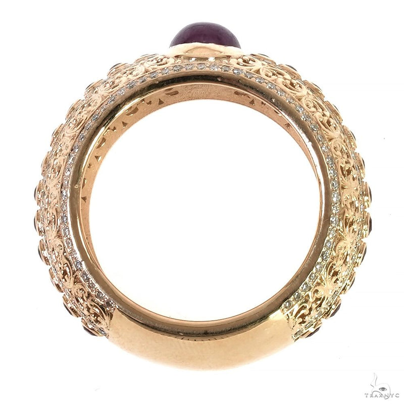 10K Gold Imperial Gleam Ruby Diamond Ring, photo 5 of 7