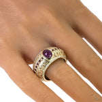 Imperial Gleam Ruby Diamond Ring 70068 - Image 7