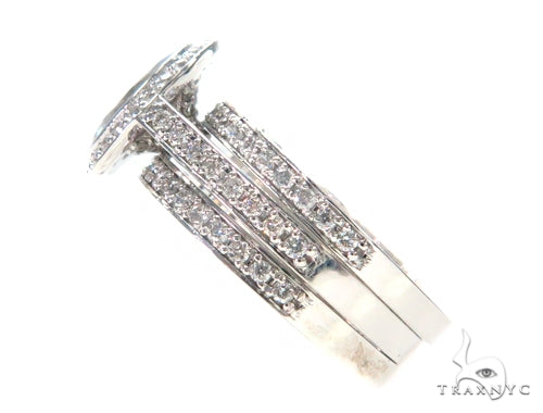 Prong Diamond Ring Set 44604 - Image 3
