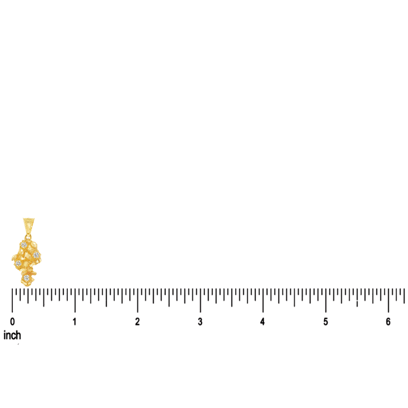 Imperial Nugget Diamond Pendant 71441