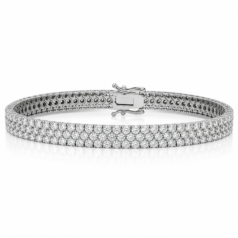 Imperial Spark 3-Row Tennis Bracelet 71646