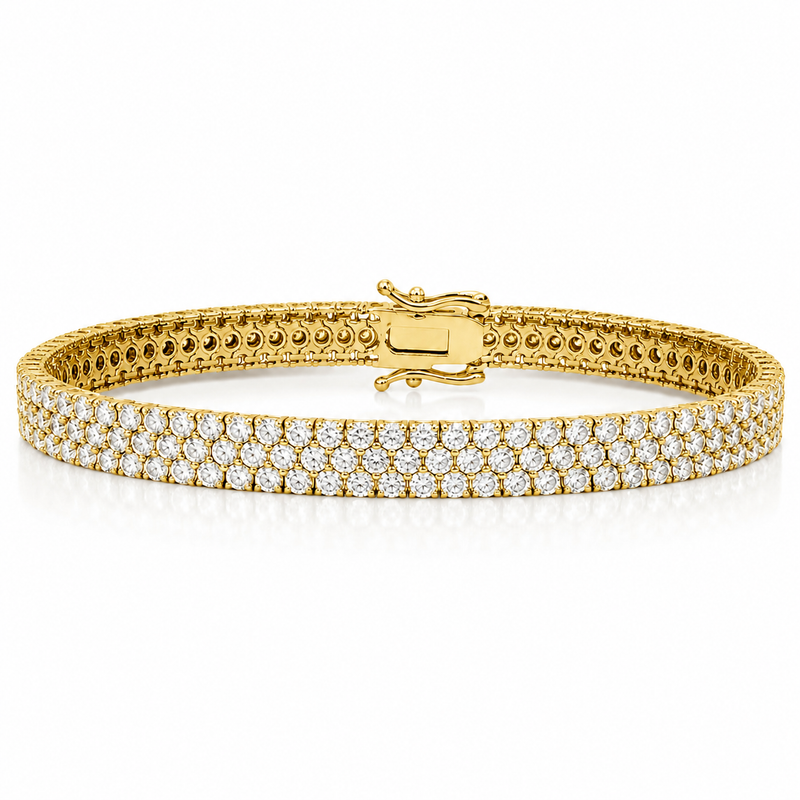 Imperial Spark 3-Row Tennis Bracelet 71646