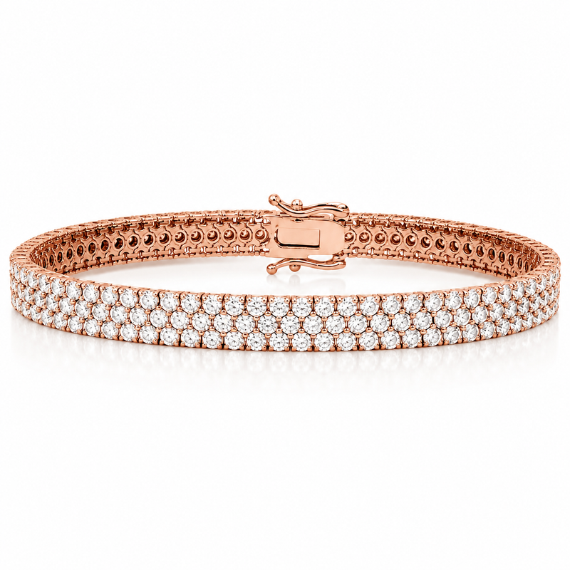 Imperial Spark 3-Row Tennis Bracelet 71646