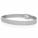 Imperial Spark 3-Row Tennis Bracelet 71646