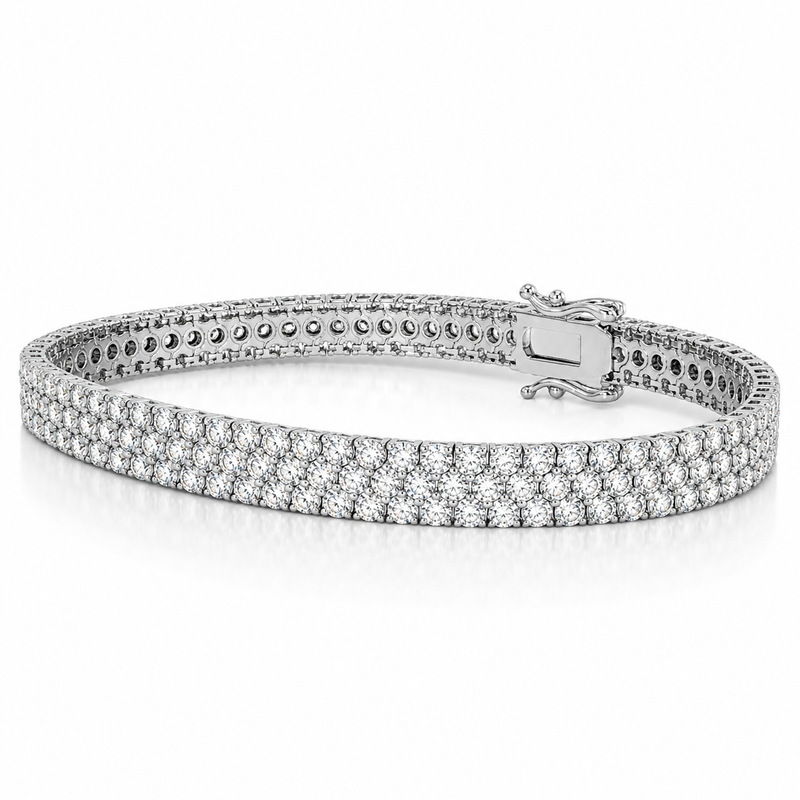 Imperial Spark 3-Row Tennis Bracelet 71646