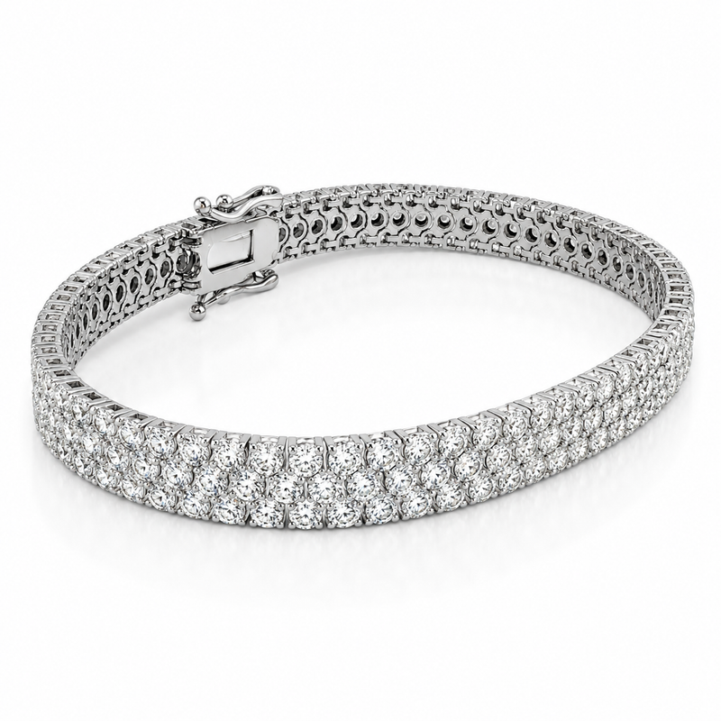 Imperial Spark 3-Row Tennis Bracelet 71646