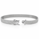 Imperial Spark 3-Row Tennis Bracelet 71646