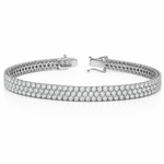 Imperial Spark 3-Row Tennis Bracelet 71646