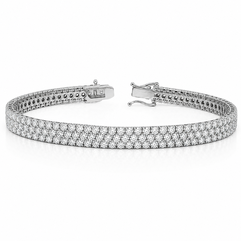 Imperial Spark 3-Row Tennis Bracelet 71646