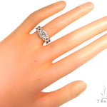 Infinity Diamond Engagement Ring 45288 - Image 9