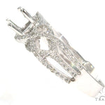 Infinity Diamond Engagement Semi Mount Ring 45281 - Image 3