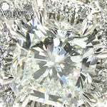 Infinity Diamond Wedding Ring Set 26703 - Image 3