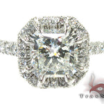 Infinity Diamond Wedding Ring Set 26703 - Image 4