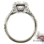 Infinity Diamond Wedding Ring Set 26703 - Image 5