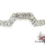 Infinity Diamond Wedding Ring Set 26703 - Image 6