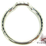 Infinity Diamond Wedding Ring Set 26703 - Image 7